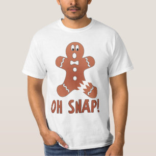 T-shirt Oh rupture - bonhomme en pain d'épice - très dr
