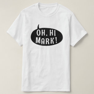 T-shirt Oh salut bulle humoristique drôle de la parole