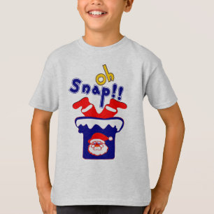 T-shirt 🎅 Oh ! Sanp, Père Noël coincé dans un cou de rein