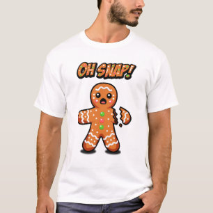 T-shirt Oh, Snap ! Bonhomme en pain d'épices