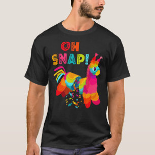 T-shirt Oh Snap Pinata Cinco De Mayo Parti Mexicain 1