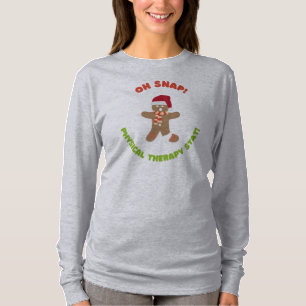T-shirt Oh, Snap ! Thérapie physique de Noël