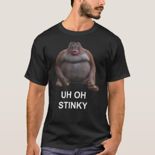 T-shirt Oh Stinky Poop Le Monke Meme