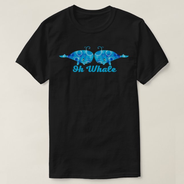 T-shirt Oh Whale 26 2 (Design devant)