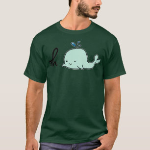 T-shirt Oh Whale Mint