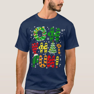 T-shirt Oh What Fun Christmas Candy Lovers Matching Family