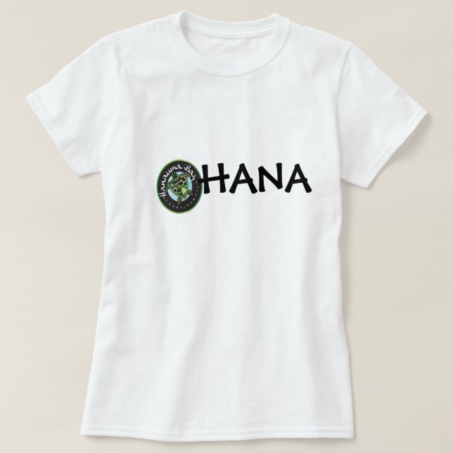 T-shirt Ohana dans la baie de Hanauma (Design devant)