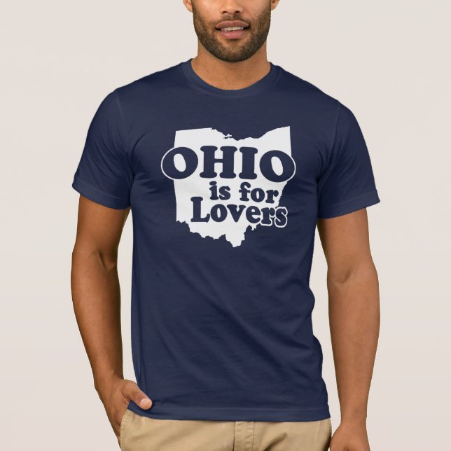 T-shirt Ohio est pour les amoureux (Devant)