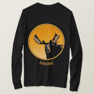 T-shirt Oie au coucher du soleil - Art original de la faun