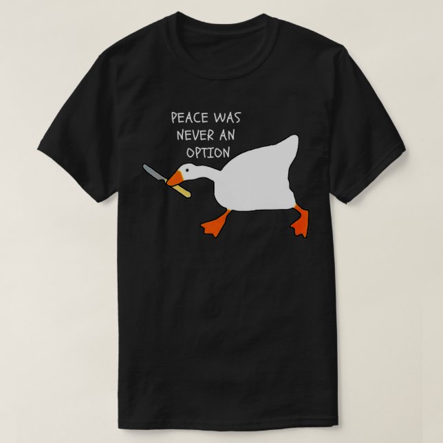T-shirt Oie de couteau (Design devant)