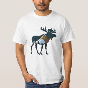 T-shirt Oie de la forêt nocturne