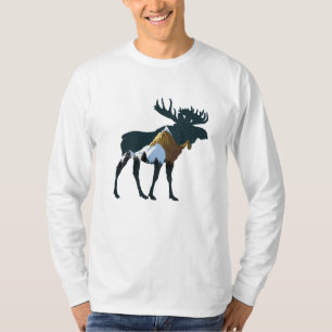 T-shirt Oie de la forêt nocturne