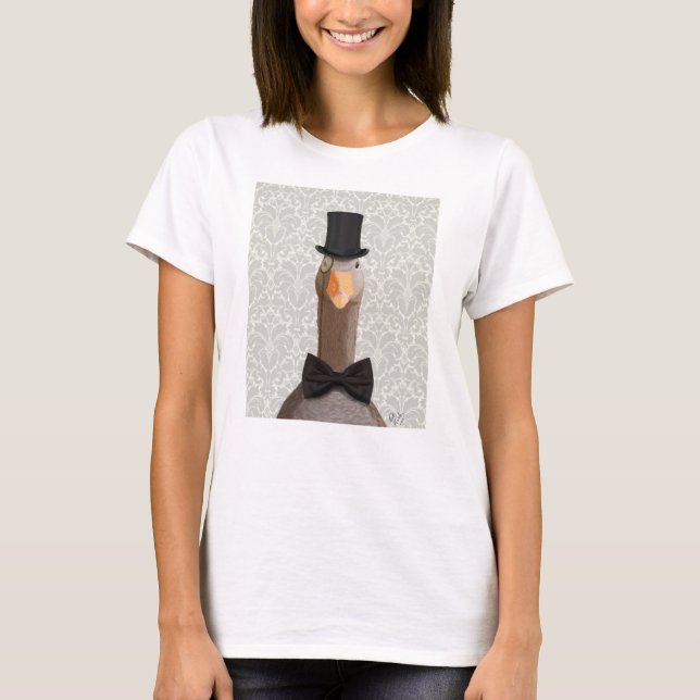 T-shirt Oie distinguée (Devant)