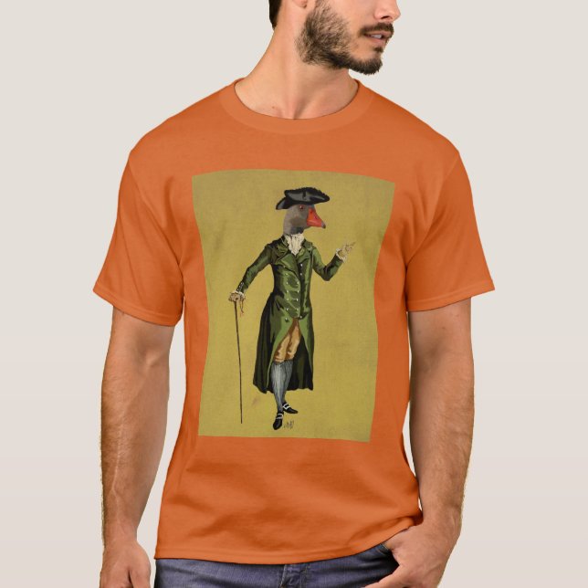 T-shirt Oie en Green Regency Manteau 3 (Devant)