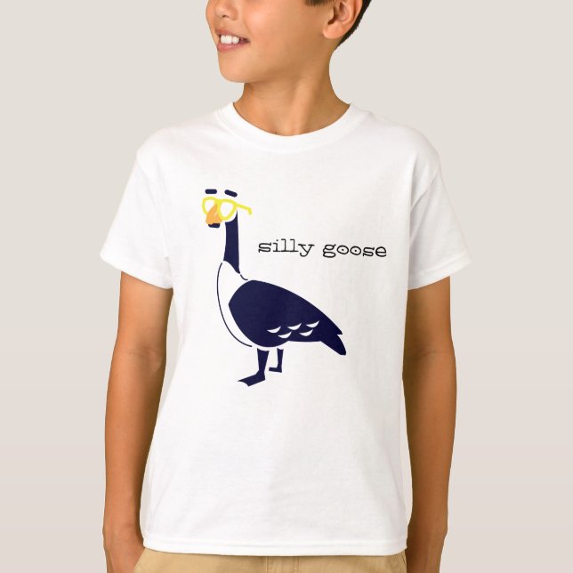 T-shirt Oie idiote (Devant)