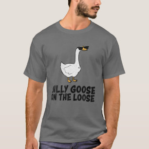T-shirt Oie Silencieuse Sur La Perte