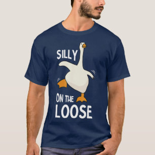 T-shirt Oie Silencieuse Sur La Perte 1