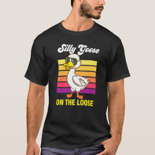 T-shirt Oie Silencieuse Sur Le Mème De Citation Perdue