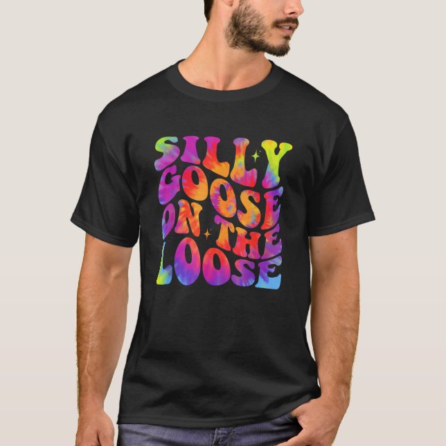 T-shirt Oie Silencieuse Sur L'Oie Perdue Drôle Dire Oie De (Devant)