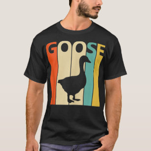 T-shirt Oie vintage Oie animale sauvage