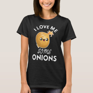 T-shirt Oignon Je M'Aime Quelques Oignons Drôle Mignonne C