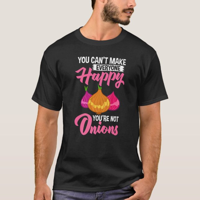 T-shirt Oignon Rouge Picked Onions Plante Graines (Devant)