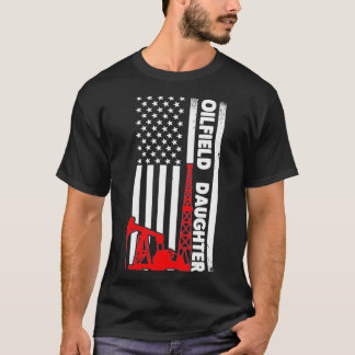 T-shirt Oilfield Worker Rig Roc Roc Oilfield fille