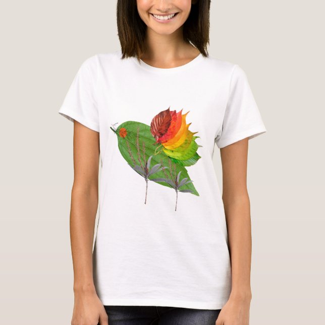 T-shirt Oiseau arc-en-ciel (Devant)
