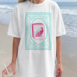 T-shirt Oiseau Bam Acclame La Nuit De Fête Mahjong