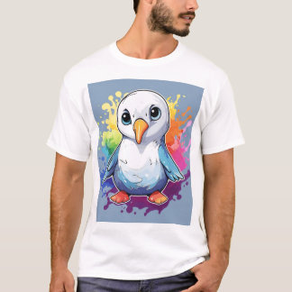 T-shirt Oiseau blanc