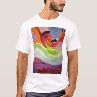 T-shirt Oiseau coloré