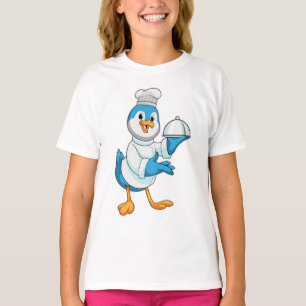 T-shirt Oiseau comme cuire avec Platter