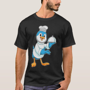 T-shirt Oiseau comme cuire avec Platter
