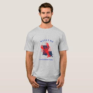 T-shirt Oiseau de bienvenue moderne Louisiane nom personna