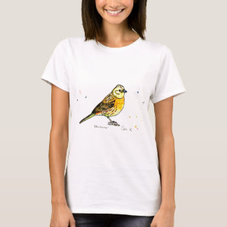 T-shirt Oiseau de bruant jaune