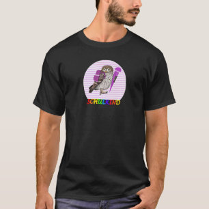 T-shirt Oiseau de Chouette Premier jour de l'école Animal 