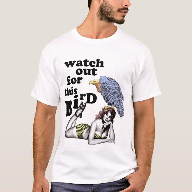 T-shirt Oiseau de danger ! (Devant)