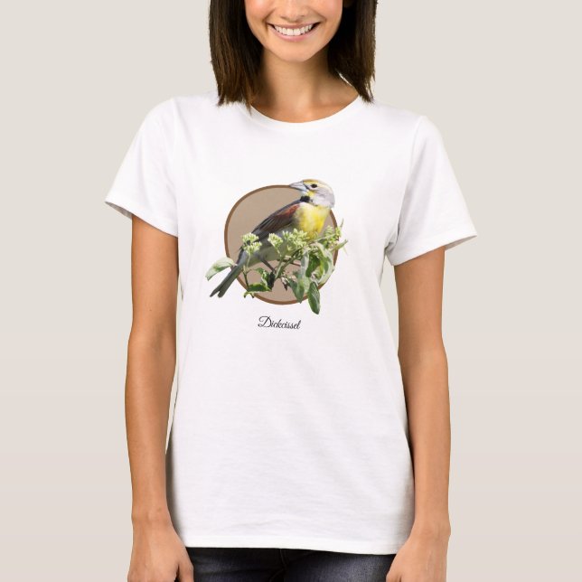 T-shirt Oiseau de Dickcissel (Devant)