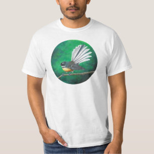 T-shirt Oiseau de la Nouvelle-Zélande (piwakawaka) - T-Sh