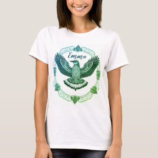 T-shirt Oiseau de Mandala