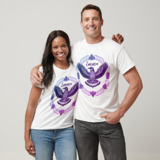 T-shirt Oiseau de Mandala