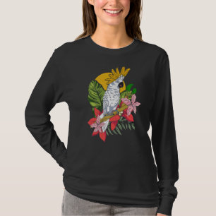 T-shirt Oiseau de perroquet animal Oiseau Oiseau Cockat tr