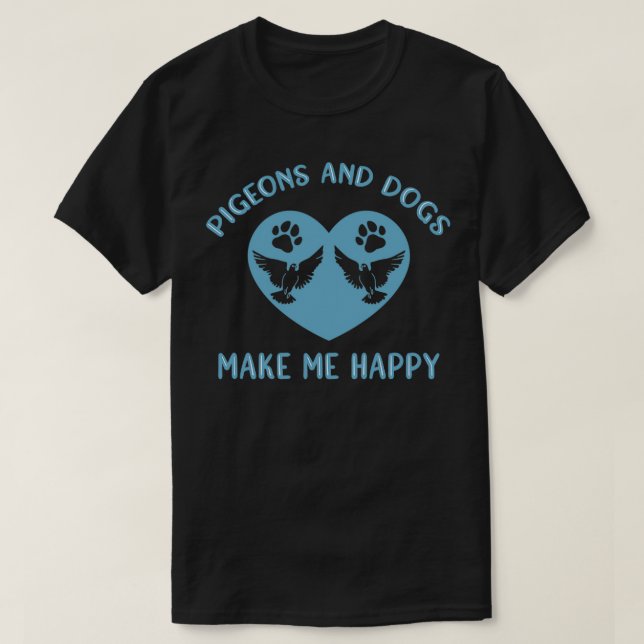 T-shirt Oiseau de pigeon 13 (Design devant)