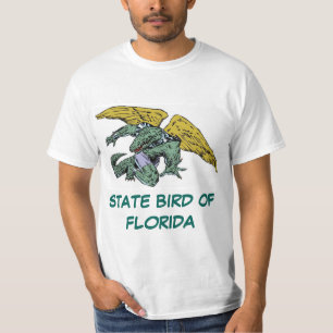 T-SHIRT OISEAU D'ÉTAT DE LA FLORIDE : L'ALLIGATOR