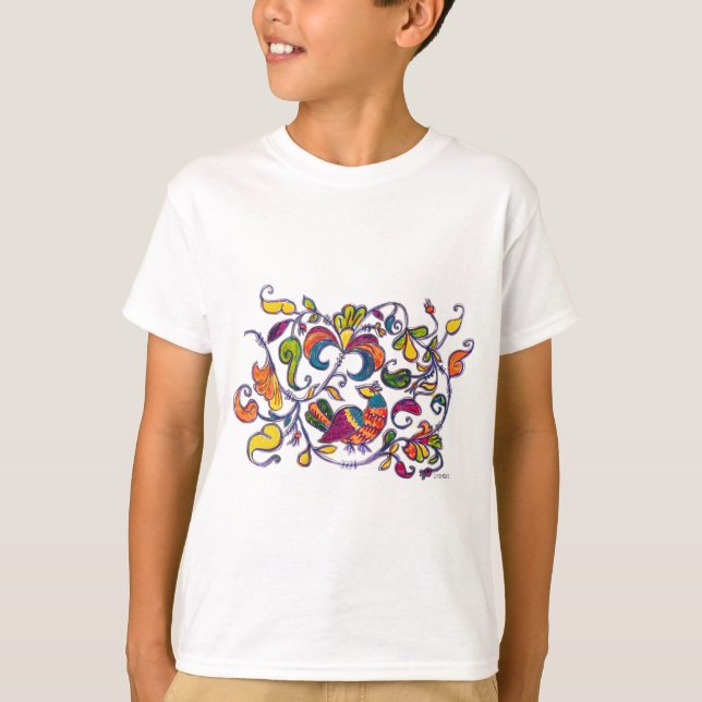 T-shirt Oiseau du Nord de Russie (Devant)