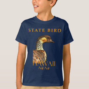 T-shirt Oiseau du Territoire d'Hawaï Oie hawaïenne