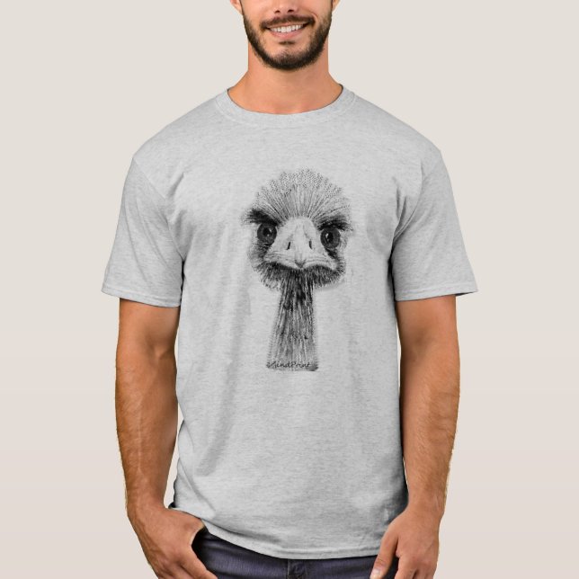 T-shirt Oiseau en colère (Devant)