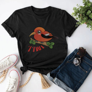 T-shirt Oiseau forestier Iiwi Hawaii