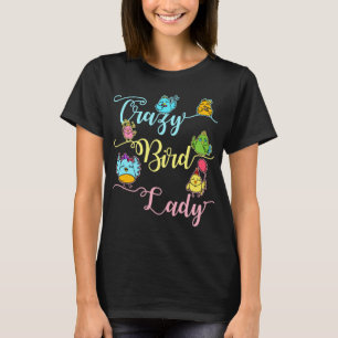 T-shirt Oiseau fou Lady Oiseau Oiseau Oiseau Observateur O