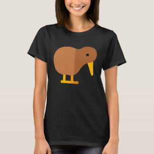 T-shirt Oiseau Kiwi de Nouvelle-Zélande Faune Animale  1